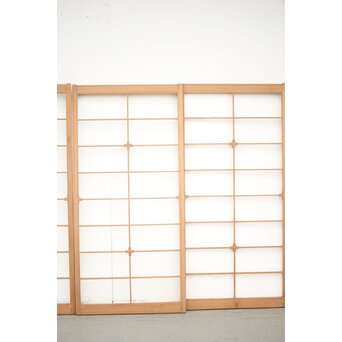 十字装飾 中型障子戸 4枚1組　F241 