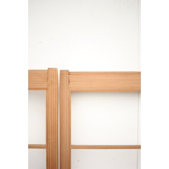 十字装飾 中型障子戸 4枚1組　F241 