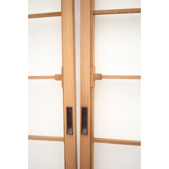 十字装飾 中型障子戸 4枚1組　F241 