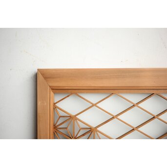 ガラス入 組子小型欄間　R0162 