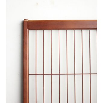 ガラス入 松竹梅と山景の書院 4枚1組　R0164 