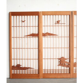 帆掛船 書院 4枚1組　R0165 