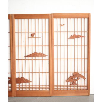 帆掛船 書院 4枚1組　R0165 