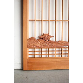 帆掛船 書院 4枚1組　R0165 