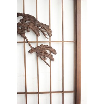 松竹梅に山景 書院 4枚1組　R0166 