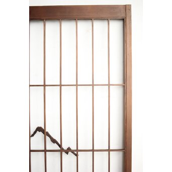 松竹梅に山景 書院 4枚1組　R0166 