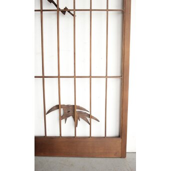 松竹梅に山景 書院 4枚1組　R0166 