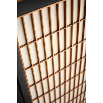 黒枠 両面組子書院 4枚1組　R0167 