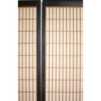 黒枠 両面組子書院 4枚1組　R0167 