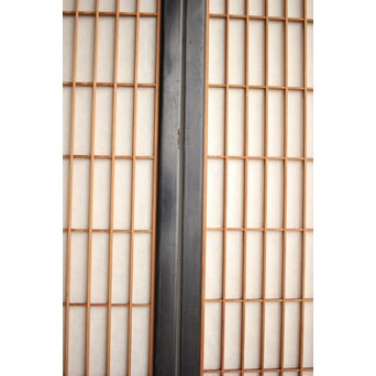 黒枠 両面組子書院 4枚1組　R0167 