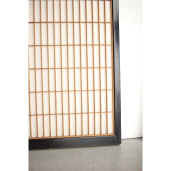 黒枠 両面組子書院 4枚1組　R0167 