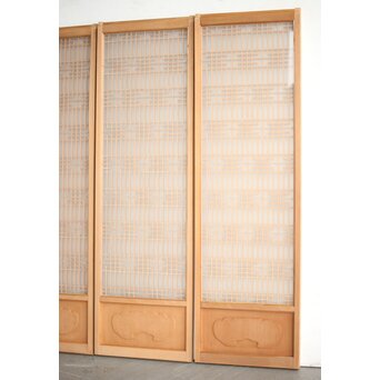 両面ガラス宝珠書院 4枚1組　R0168 