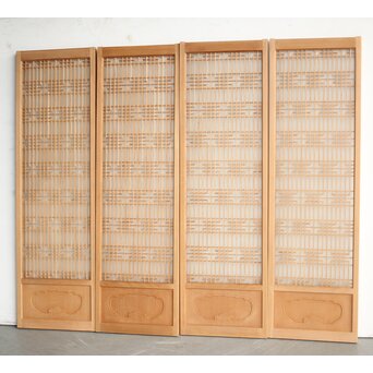 両面ガラス宝珠書院 4枚1組　R0168