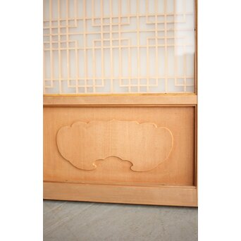 両面ガラス宝珠書院 4枚1組　R0168 