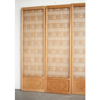 両面ガラス宝珠書院 4枚1組　R0168 