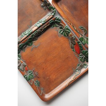 廣陵 三代 金城一國齋/一国斎 会席膳五客　Q299 