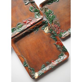 廣陵 三代 金城一國齋/一国斎 会席膳五客　Q299 