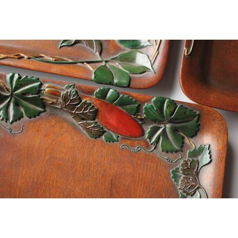 廣陵 三代 金城一國齋/一国斎 会席膳五客　Q299 