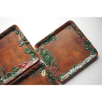 廣陵 三代 金城一國齋/一国斎 会席膳五客　Q299 