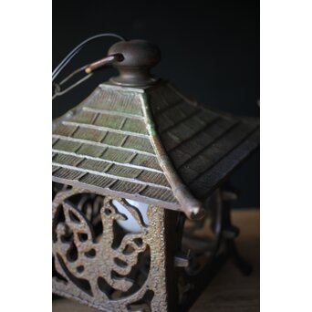 鉄灯籠 2個1組　A012 