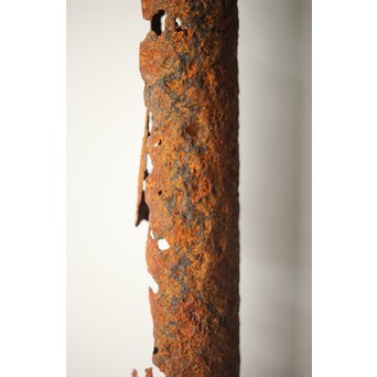 鉄管の花生け　M311 