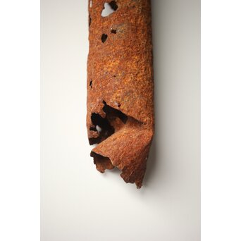 鉄管の花生け　M311 