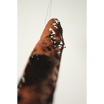 鉄管の花生け　M311 