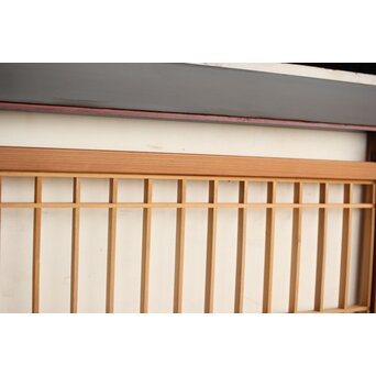 幅広 黒枠筬欄間 2枚1組　R0173 