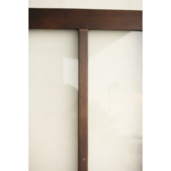 幾何学デザイン 黒ガラス戸　GD0101 