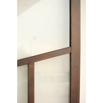 幾何学デザイン 黒ガラス戸　GD0101 