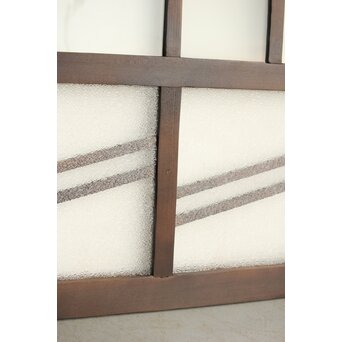 幾何学デザイン 黒ガラス戸　GD0101 