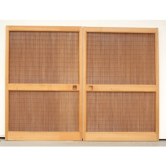 幅広簀戸/荻か御形戸 2枚1組　F242 B面