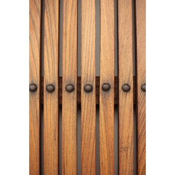 総欅 格子蔵戸　W065Y 