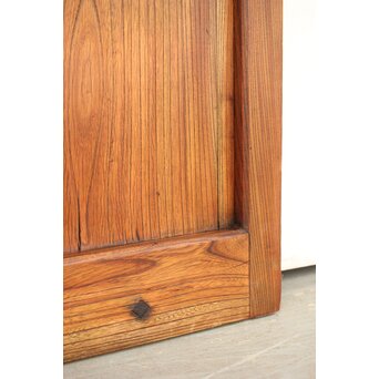 総欅 格子蔵戸　W065Y 