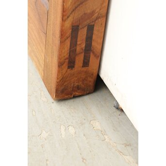 総欅 格子蔵戸　W065Y 