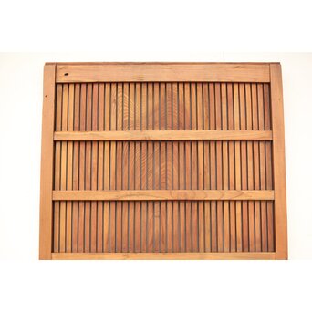 総欅 格子蔵戸　W065Y 