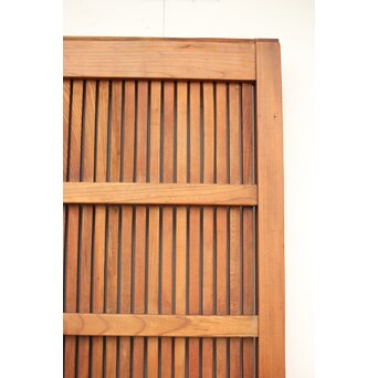 総欅 格子蔵戸　W065Y 