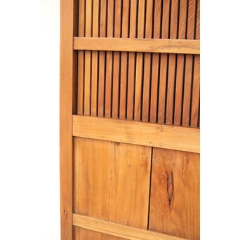 総欅 格子蔵戸　W065Y 