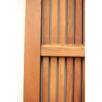 総欅 格子蔵戸　W065Y 