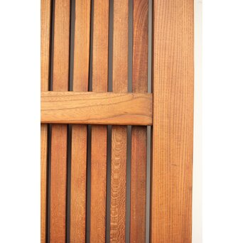 総欅 格子蔵戸　W065Y 