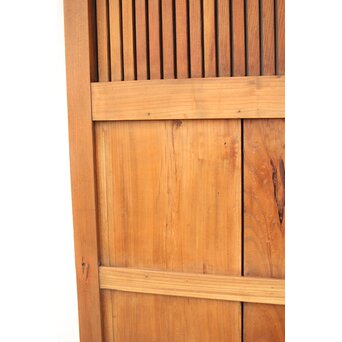 総欅 格子蔵戸　W065Y 