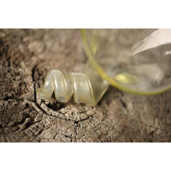 つる朝顔形 江戸ガラス べく盃　Y037 