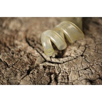 つる朝顔形 江戸ガラス べく盃　Y037 