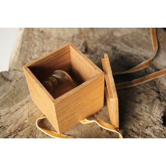 つる朝顔形 江戸ガラス べく盃　Y037 