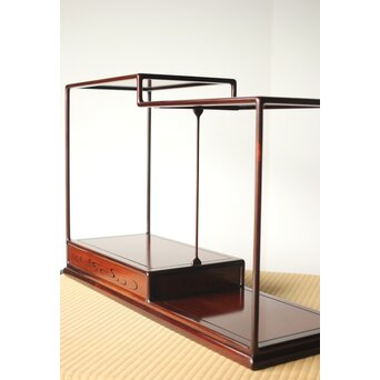 京都 洛凰 原孝道 花梨違棚　X345 