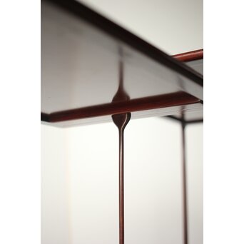 京都 洛凰 原孝道 花梨違棚　X345 