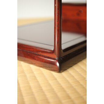 京都 洛凰 原孝道 花梨違棚　X345 