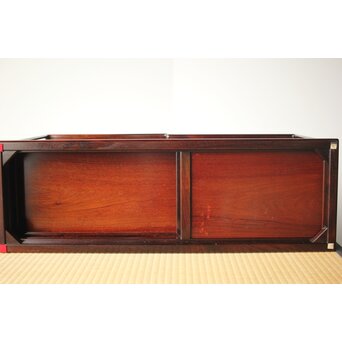 京都 洛凰 原孝道 花梨違棚　X345 