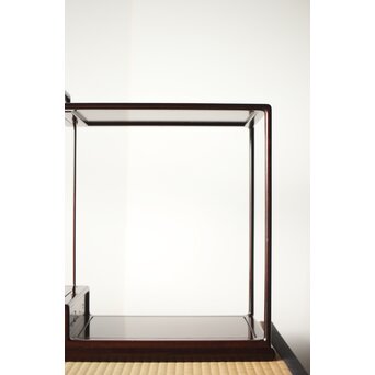 京都 洛凰 原孝道 花梨違棚　X345 