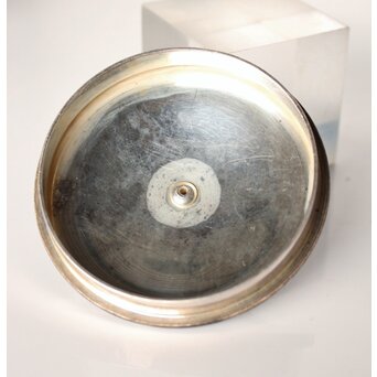 秦銀器 雪鳴 七宝繋摘 純銀霰湯沸/銀瓶　M312 